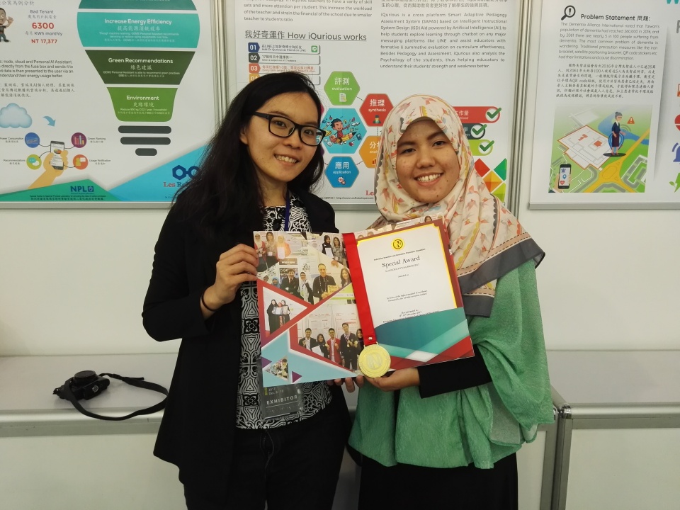 Singapore innovators took home 11 awards at 2017 Kaohsiung International Invention and Design EXPO (KIDE)