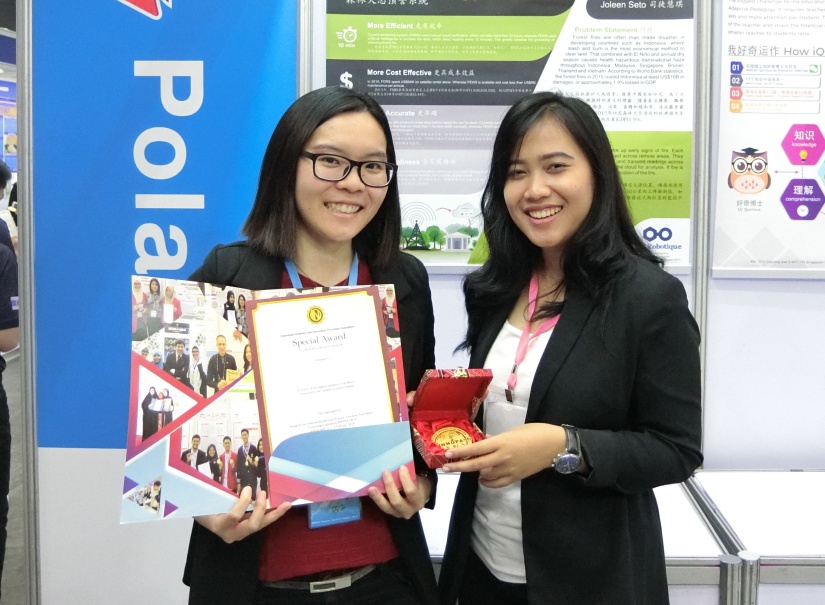 Singapore team won 2 Golds and 4 Silvers in 2018 Bangkok International Intellectual Property, Invention, Innovation and Technology Exposition (IPITEx)