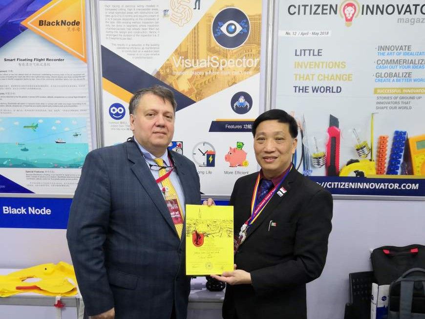 Singapore team achieved 1 Gold 1 Silver in Bangkok International Intellectual Property, Invention, Innovation and Technology Exposition (IPITEX) 2019