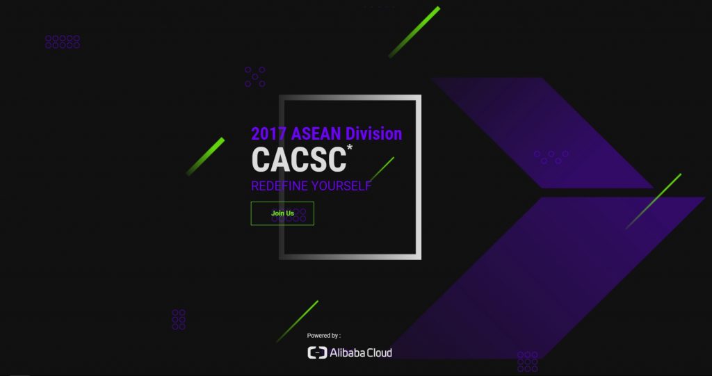2017 Create @ Alibaba Cloud Startup Contest (CACSC) ASEAN Division