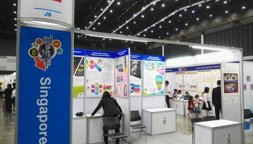 Singapore Pavilion in 2018 Bangkok International Intellectual Property, Invention, Innovation and Technology Exposition (IPITEx)