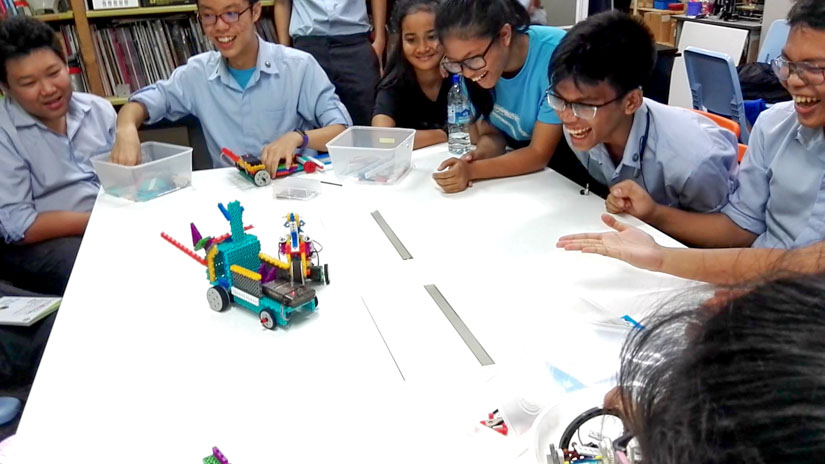 Loyang View Secondary School Attends Introductory To Intellectual Property