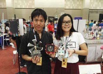 Sho Yoshida awarded Genius Award at Singapore Maker Extravaganza