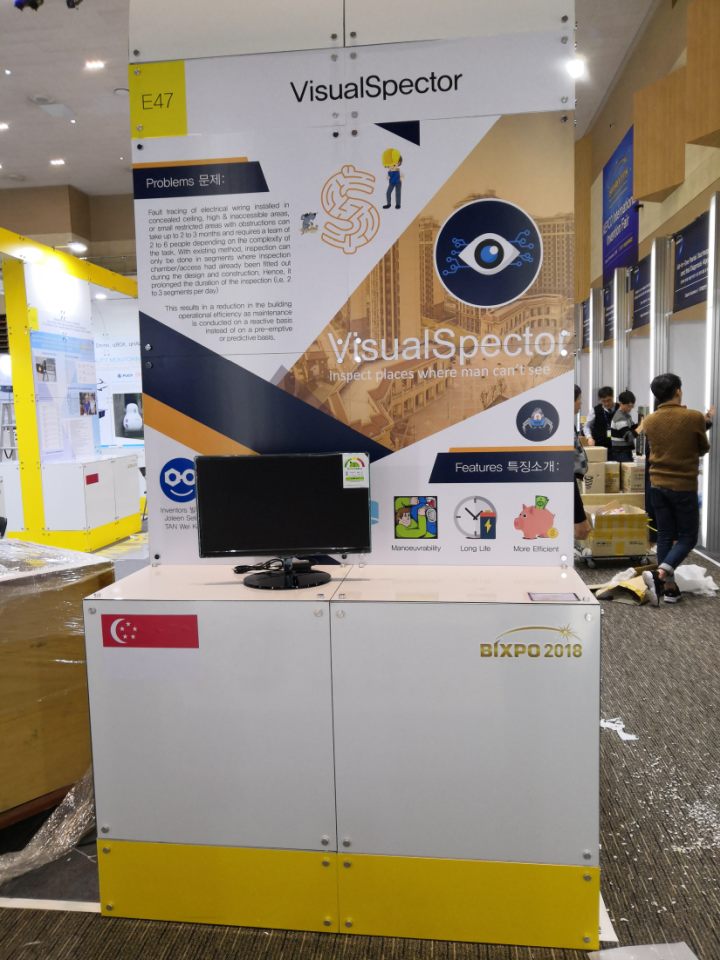 Singapore Booths in BIXPO 2018