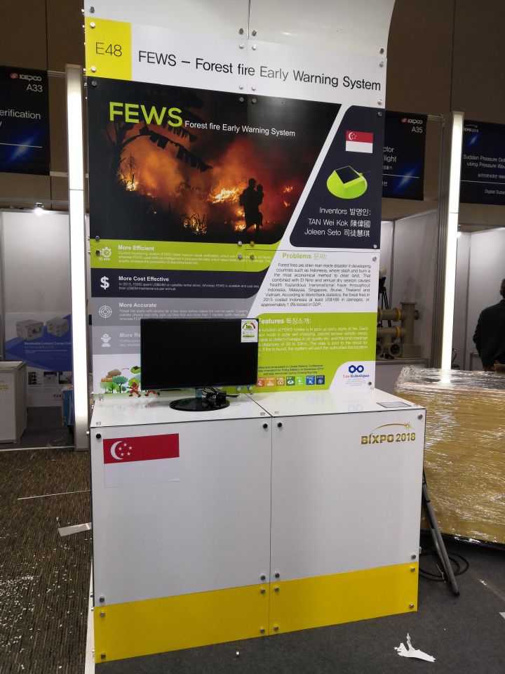 Singapore Booths in BIXPO 2018