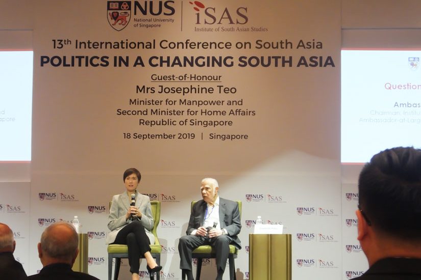 Mrs Josephine Teo, Minister of Manpower, speak on Racial Tolerance in 13th International Conference on South Asia